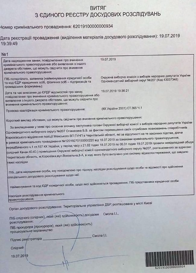 ДБР відкрило справу проти поліцейських, які влаштували незаконні обшуки в 207-му окрузі 02