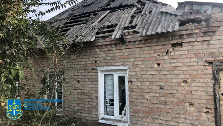 Последствия обстрелов Никопольщины: Пострадала женщина, повреждены дома 02