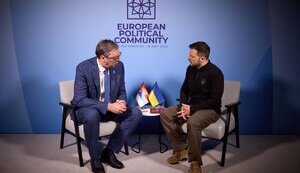 Володимир Зеленський провів зустріч із Александром Вучичем