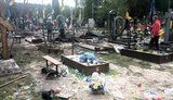 Drone attack in the city of Snovsk, Chernihiv region
