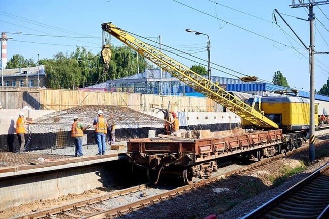 Реконструкция железнодорожной станции Святошин стартовала в Киеве 02