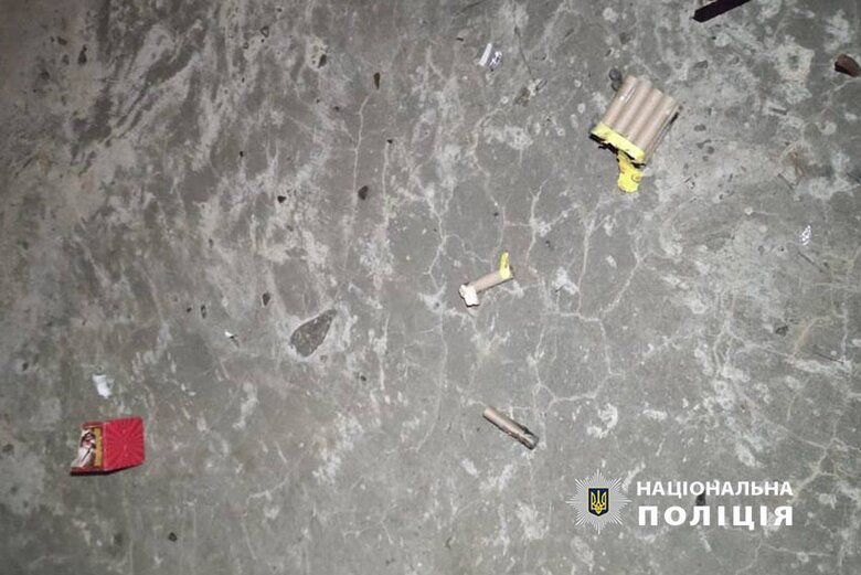 Запустив феєрверк у Святошинському районі – чоловіку повідомлено про підозру у хуліганстві