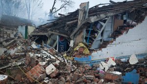 Two dead and two injured: Russians dropped KAB on shop in Sumy region. PHOTO