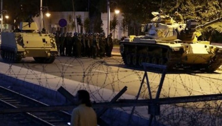 Turkish Prime Minister reports military coup attempt in country