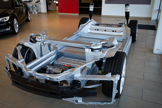 автомобиль tesla