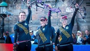 Украинские лучницы завоевали "золото" на чемпионате мира в Дании. ФОТО