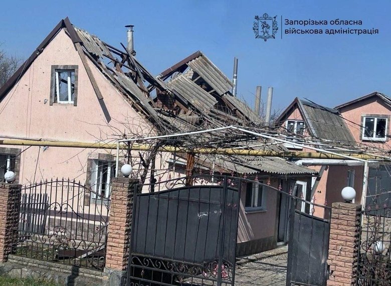 обстрел Запорожской области