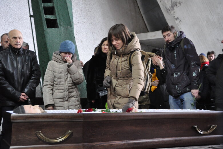 Із режисером монтажу Віктором Ониськом, який загинув у боях за Україну, попрощалися у Києві 24