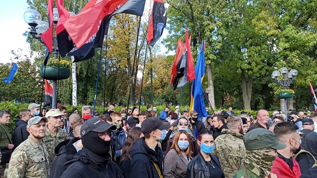 У Києві відбувається Марш УПА: учасники збираються оголосити вимоги Зеленському 20 У Києві відбувається Марш УПА: учасники збираються оголосити вимоги Зеленському 20