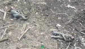 Двоє окупантів синхронно застрелилися із автоматів на полі бою поблизу Гуляйполя. ВIДЕО