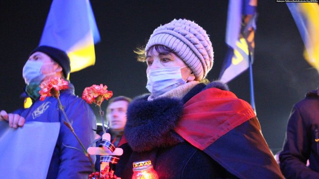 Героев Крут поименно вспомнили в Запорожье 01