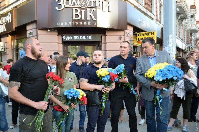 Марш националистов прошел в Одессе 09