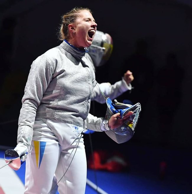 Украинская саблистка Харлан выиграла чемпионат Европы, - НОК 02