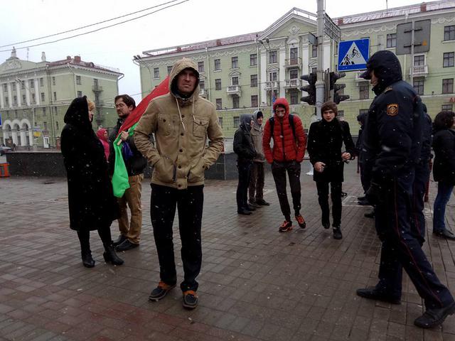 Freedom Day in Belarus: 58 people apprehended in Minsk 05