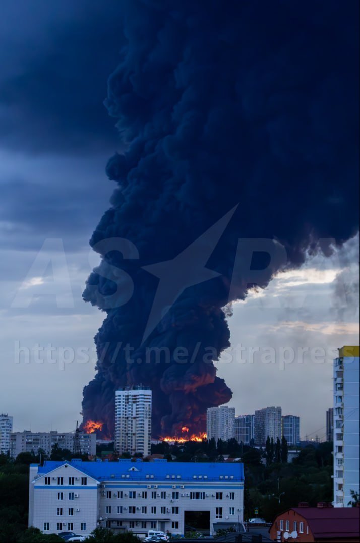 пожар в Краснодаре