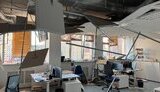 Russian strike on Kyiv on 28 August. EU representative office damaged