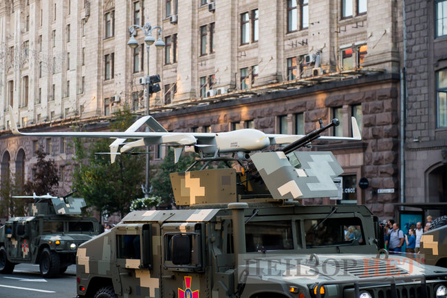 Репетиция парада в Киеве 21 августа 11