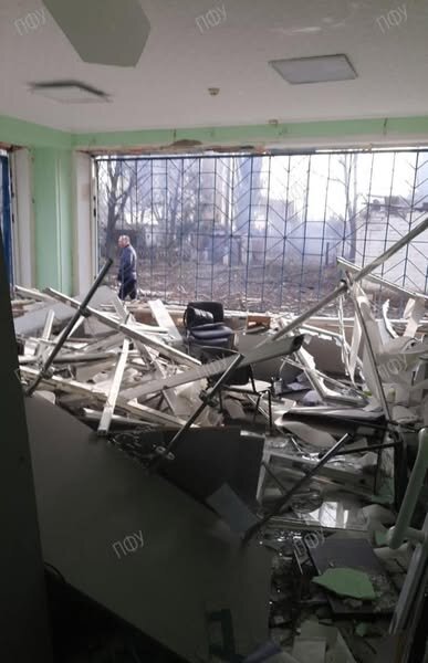 Обстріл Пенсійного фонду у Кривому Розі 12 березня