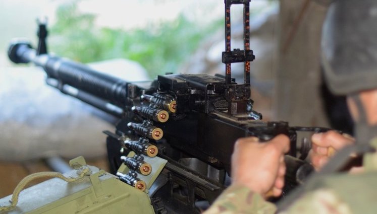 No one killed, two Ukrainian soldiers injured as Russian terrorists employed artillery and mortars against them on May 30, - JFO center