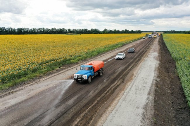 На трасі Н-23 в Дніпропетровській області почалося Велике Будівництво 03
