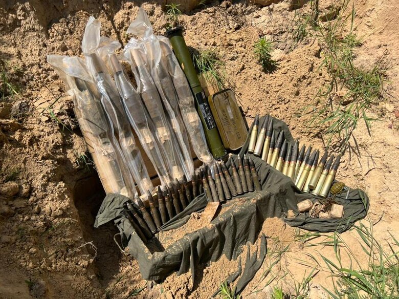 В Черниговской области нашли тайник с боеприпасами оккупантов 02
