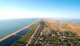 На Арабатской стрелке обнаружили полутораметрового крокодила - ел утку: полиция решает, как его поймать