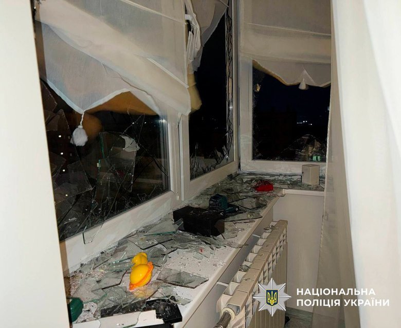 Two UAVs flew into buildings in Kyiv