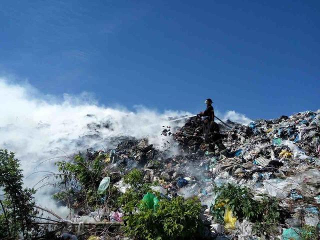 Garbage dump in Kyiv’s larger area caught fire, - State Emergency Service 01