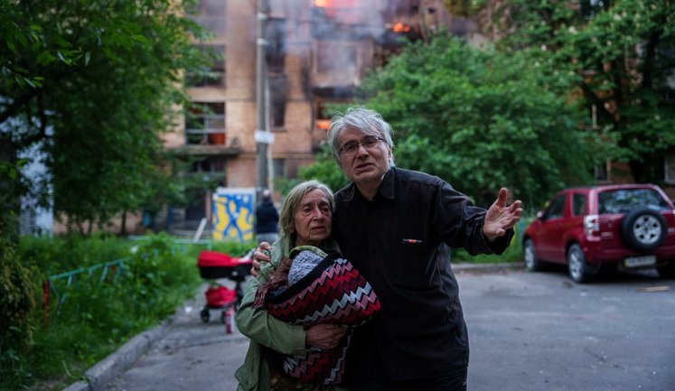 Київ після масованого ракетного удару РФ. ФОТОрепортаж