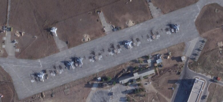 Satellite images do not confirm explosions at Belbek airfield in occupied Crimea, - mass media 01