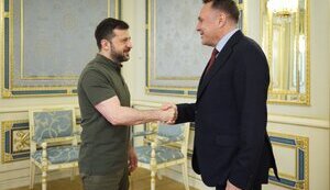 Norwegian Defence Minister Sandvik arrived in Ukraine and met with Zelenskyy. VIDEO