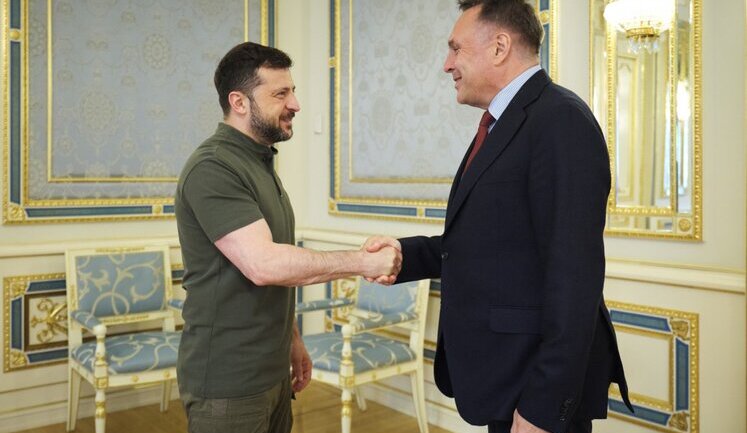 Norwegian Defence Minister Sandvik arrived in Ukraine and met with Zelenskyy. VIDEO