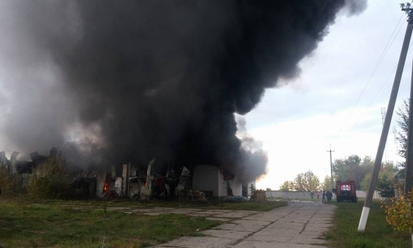 пожар бровары