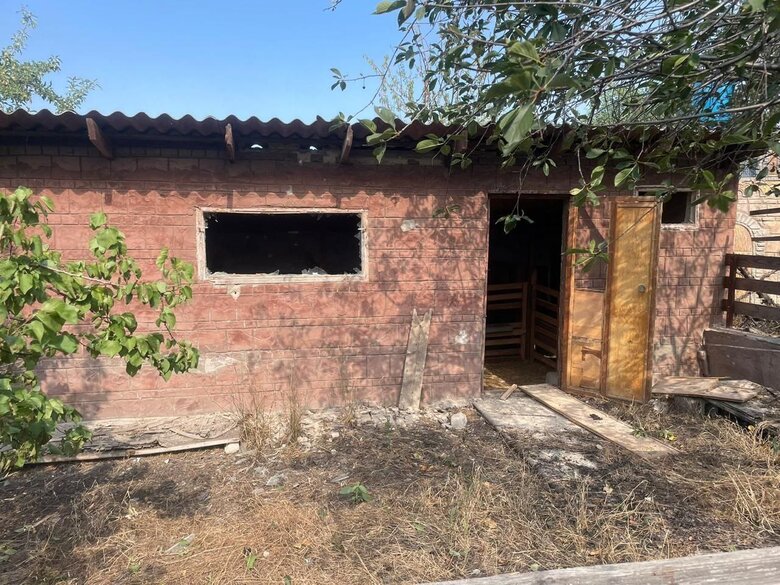Russian attacks on Dnipropetrovsk region on 16 July