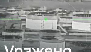 СБС поразили Феодосийский морской нефтяной терминал и базу хранения БПЛА "Орион" в Крыму