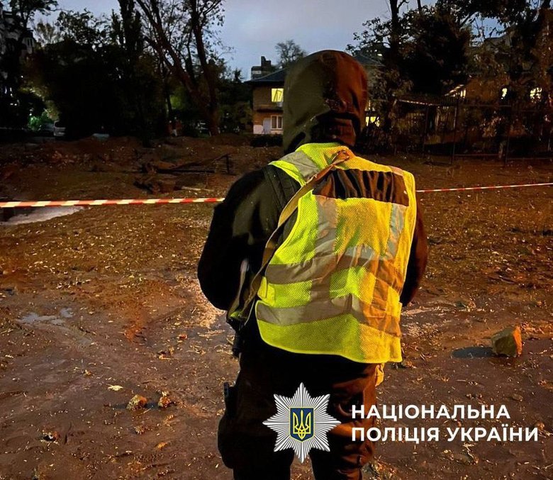 Київ після обстрілу 25 жовтня