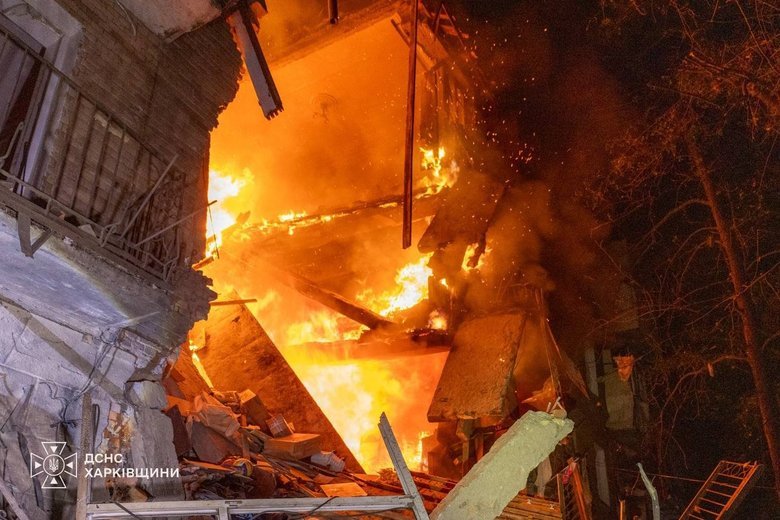 Харків: унаслідок масованої ворожої атаки постраждали 11 людей, ще трьох вдалося врятувати