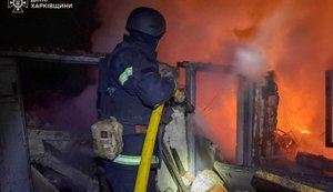 Enemy attacked private houses in the Kharkiv region: fires broke out. PHOTOS