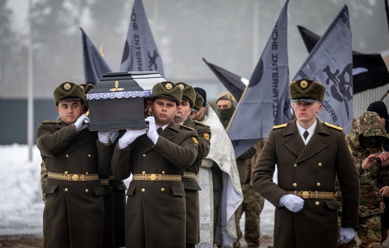 Kyiv bids farewell to fallen Brazilian volunteer Kaua da Silva