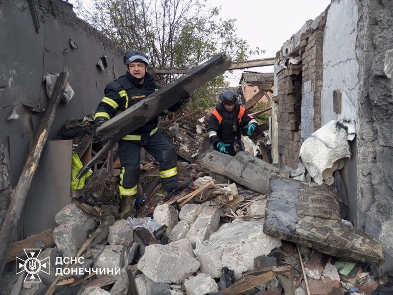 Russian attack on Dobropillia