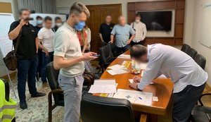 Searches underway in Kyiv, Lviv as part of investigation into criminal organization in road management with participation of Nowak – NABU. PHOTOS