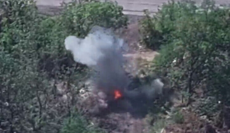 Drones of 414th Brigade of USF destroyed 12 occupiers on motorcycles. VIDEO