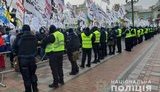 Массовые акции в центре Киева: правоохранители усилили меры безопасности в правительственном квартале. ФОТОрепортаж