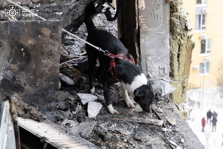 Ликвидация последствий атаки на Киев