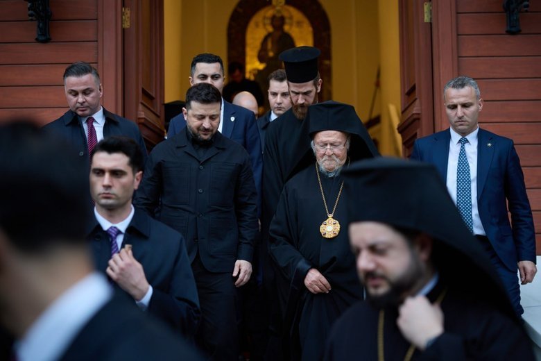 Володимир Зеленський зустрівся зі Вселенським Патріархом Варфоломієм