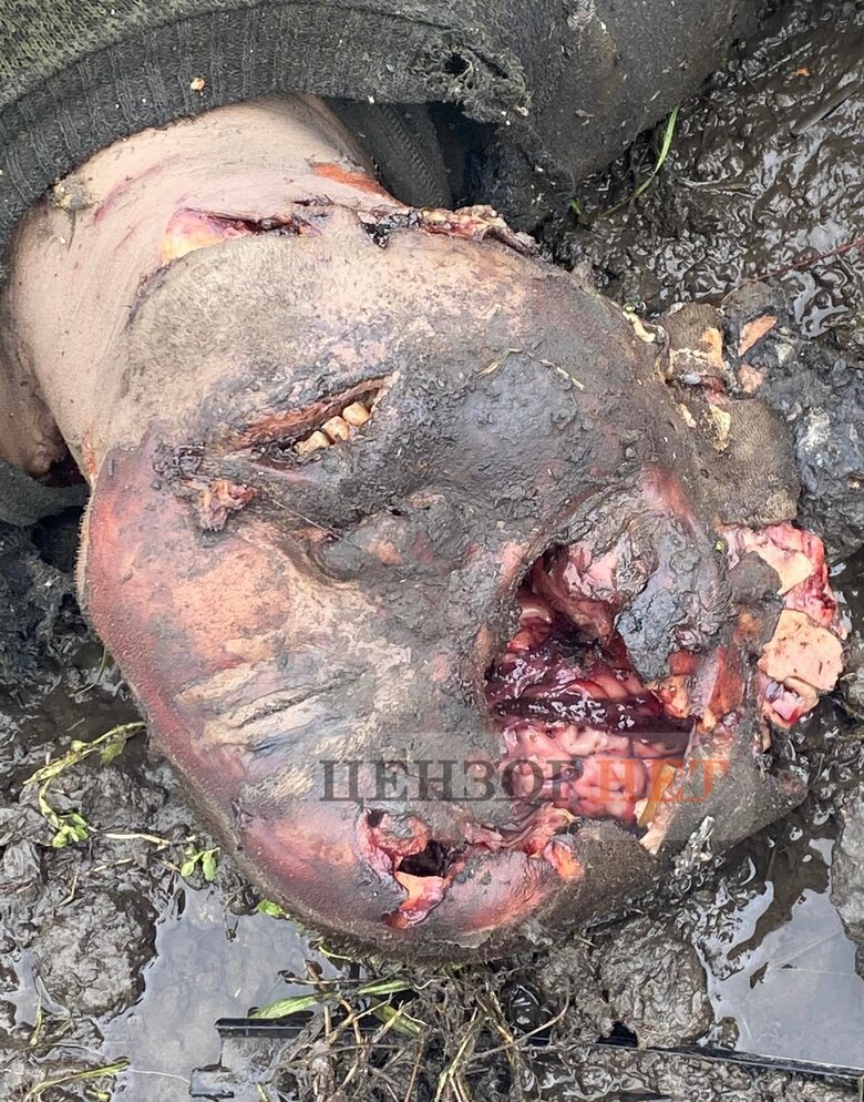 Розірвані на шматки російські окупанти після бою з 92-ю бригадою ЗСУ на сході Харківщини 03