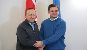 Глава МЗС Туреччини Чавушоглу відвідав Україну, - Кулеба. ФОТОрепортаж