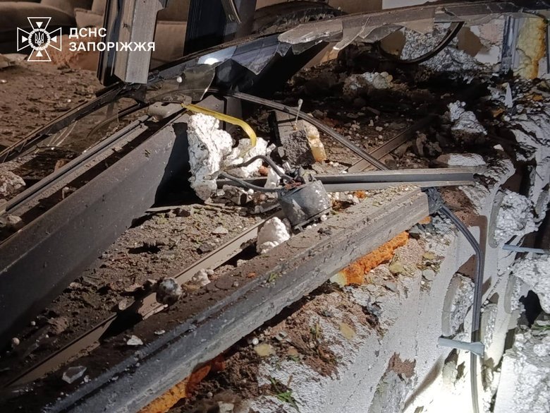 Запорожье под обстрелом