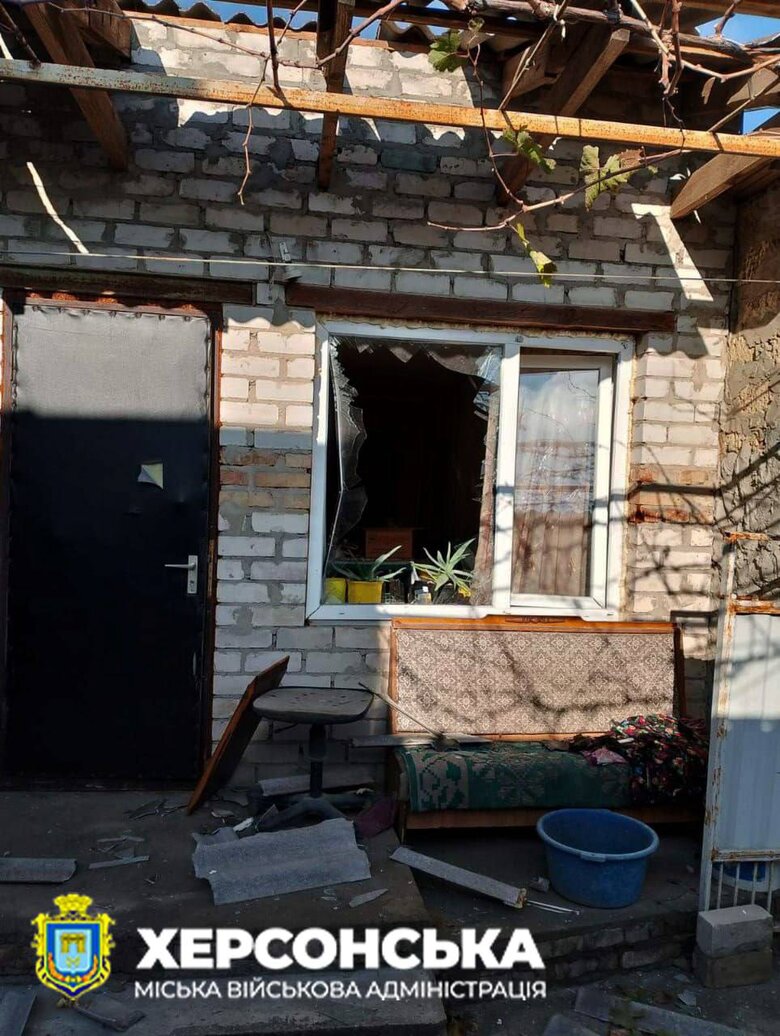 наслідки обстрілу Зеленівки