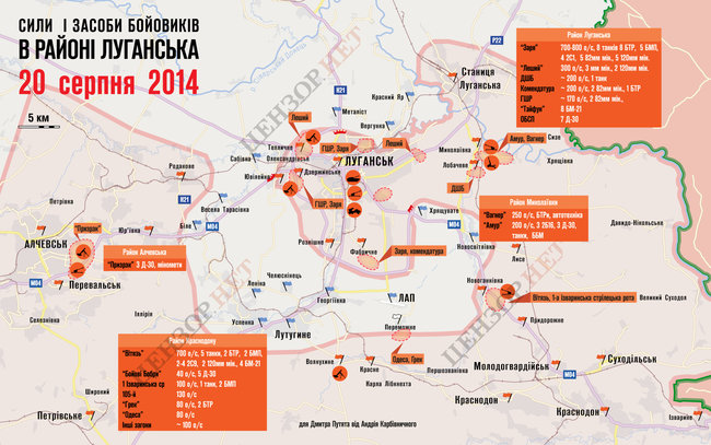 Війна напередодні офіційного вторгнення. 20.08.14. Частина І 03